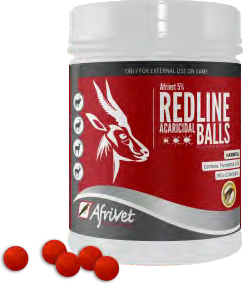 5% REDLINE ACARICIDAL BALLS